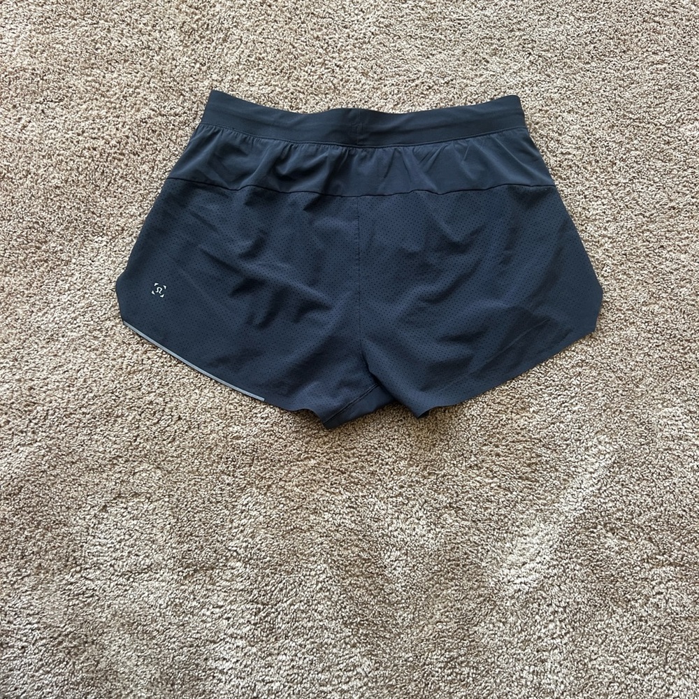 lululemon athletica Black Men's Running Shorts